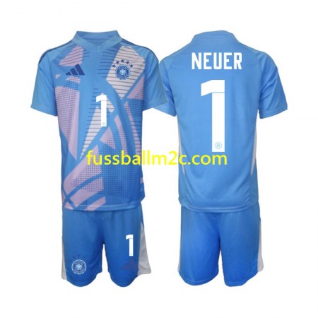 Fußballtrikots Deutschland Manuel Neuer 1 Torwart Kinder Vierte Trikotsatz 2024-2025 Fußballtrikots Deutschland Manuel Neuer 1 Torwart Kinder Vierte Trikotsatz 2024-2025